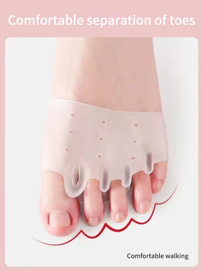 Silicone Toe Separator, Toe Spacer, Toe Stretcher, Thumb Eversion Correction Device, Forefoot Pad Protector