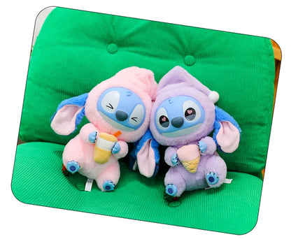 New Stitch Eat Some Thing Before Sleep Series Vinyl Blind Box Bag plush Pendant Cute Doll Mystery Box Toy Adult Birthday Gift