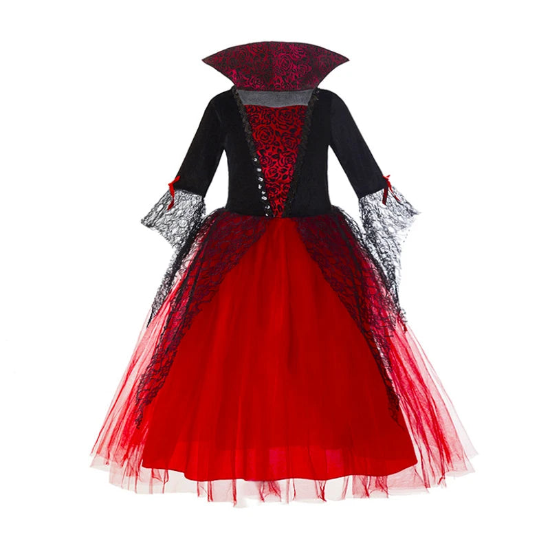 80s 90s Clown Tutu Dress with Gloves Hair Pin Pennywise Role Play Joker Costume Halloween Creature It Cosplay Girls Doll Cosplay