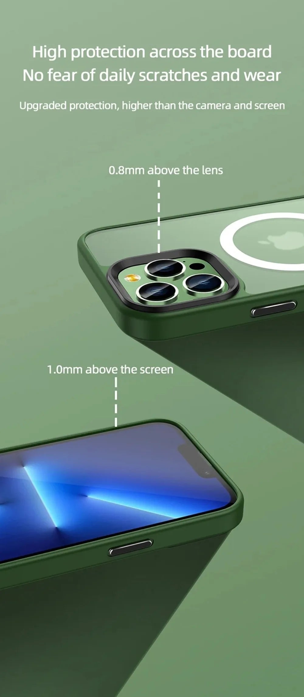Translucent Frosted Matte Magnetic Phone Case For iPhone 17 16 15 14 Plus 13 12 Pro Max Case For Magsafe Wireless Charging Cover