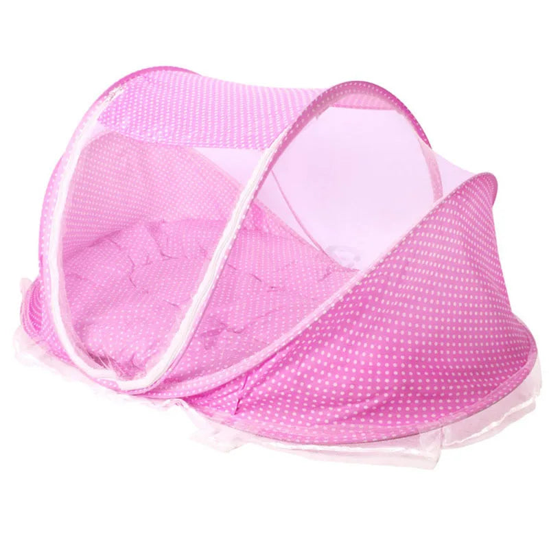Baby Bed Mosquito Net Baby Bed Crib Folding Net Mosquito Net Mattress Pillow Suit Newborn Cradle Mesh Tent Net Baby Bedding