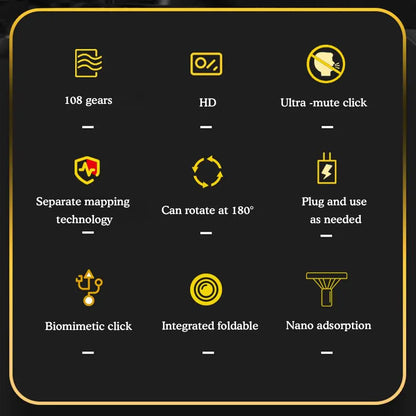 Automatic Clicker For Phone Screen Plug In Tap Device Speed Adjustable Silent Physical Tapper For Live Streaming Gaming Tool