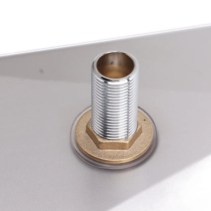 Built-in Cup Washer Stainless Steel Glass Cleaning Rinser High Pressure Cup Washer With Drain Drip Tray Hose For Bar Coffee Shop