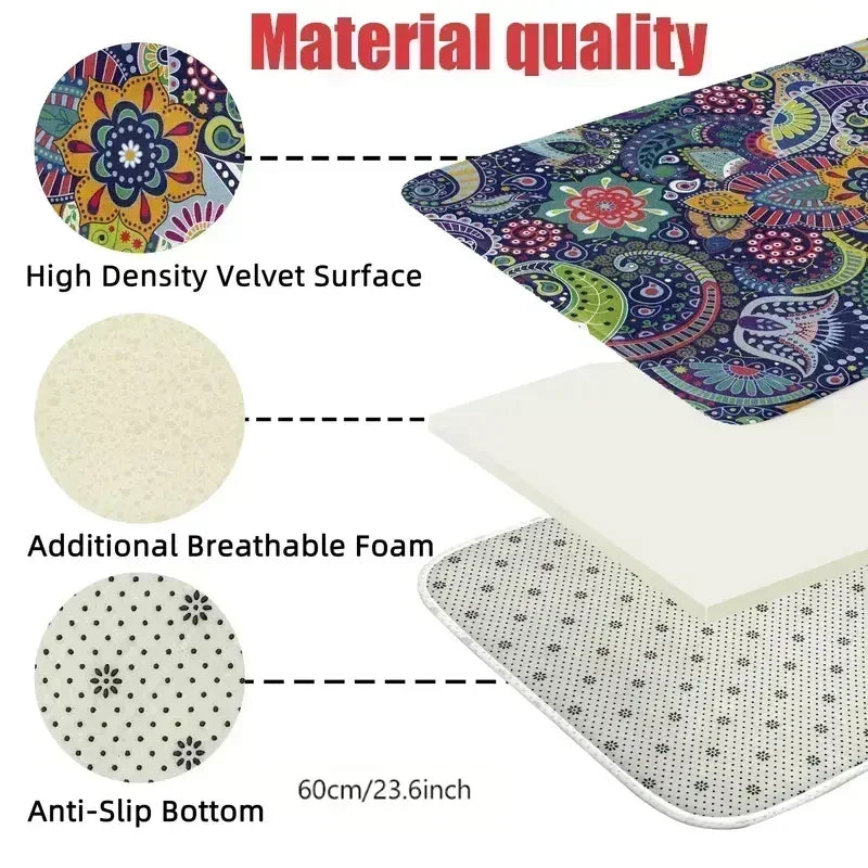 MINISO Cartoon P-Peppa-cute Pig Door Mat Kids Room Bedroom Decoration Balcony Anti-Slip Doormat Living Room Doormat Area Rug