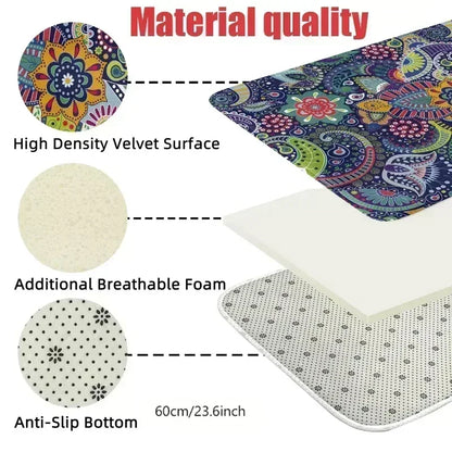 MINISO Cartoon P-Peppa-cute Pig Door Mat Kids Room Bedroom Decoration Balcony Anti-Slip Doormat Living Room Doormat Area Rug