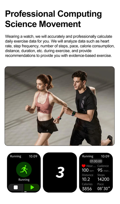 2025New NFC Smat Watch Women 1.85-inch Blood Pressure Heart Rate Bluetooth Call Female Health Smarwatches Ladies For Android IOS