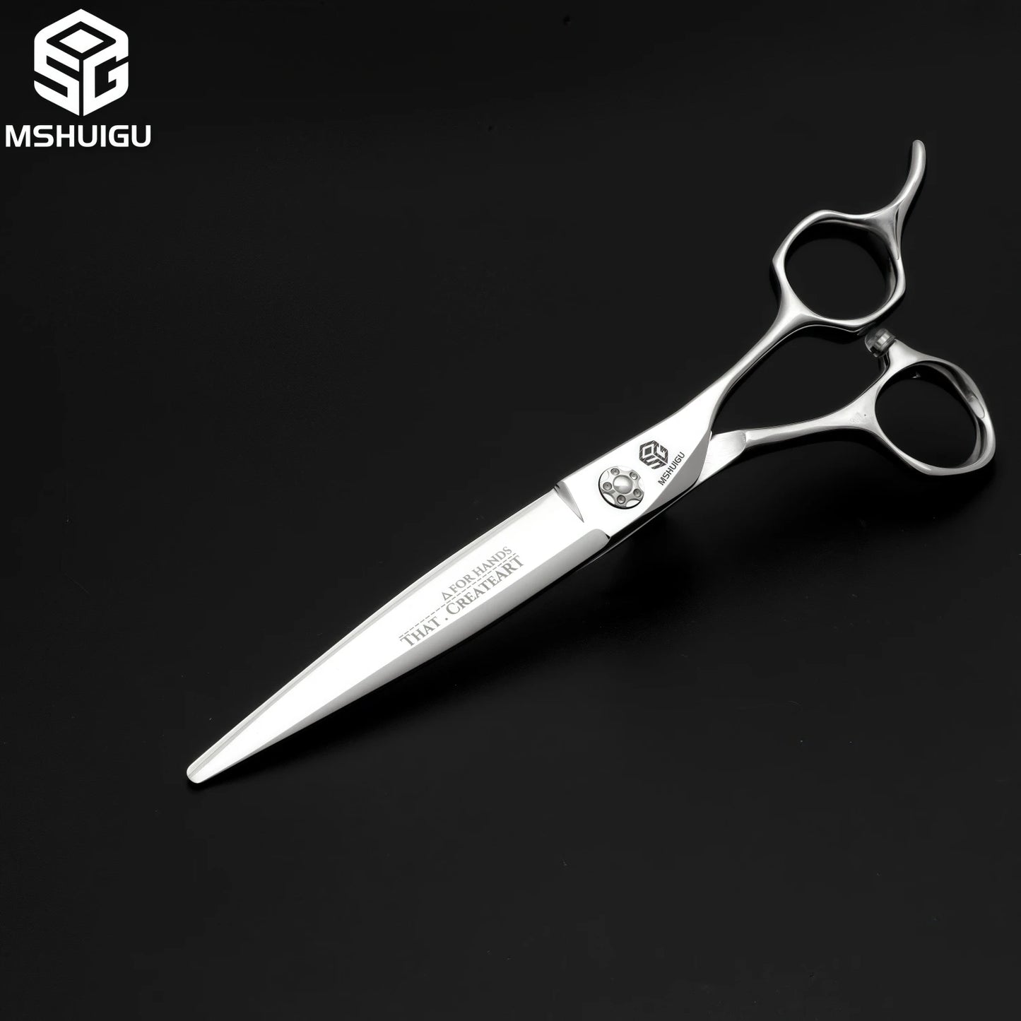 MSHUIGU professional barber Small size scissors 440C 5-5.5-6inch Multifunctional thinning shears Salon Tool Accessories