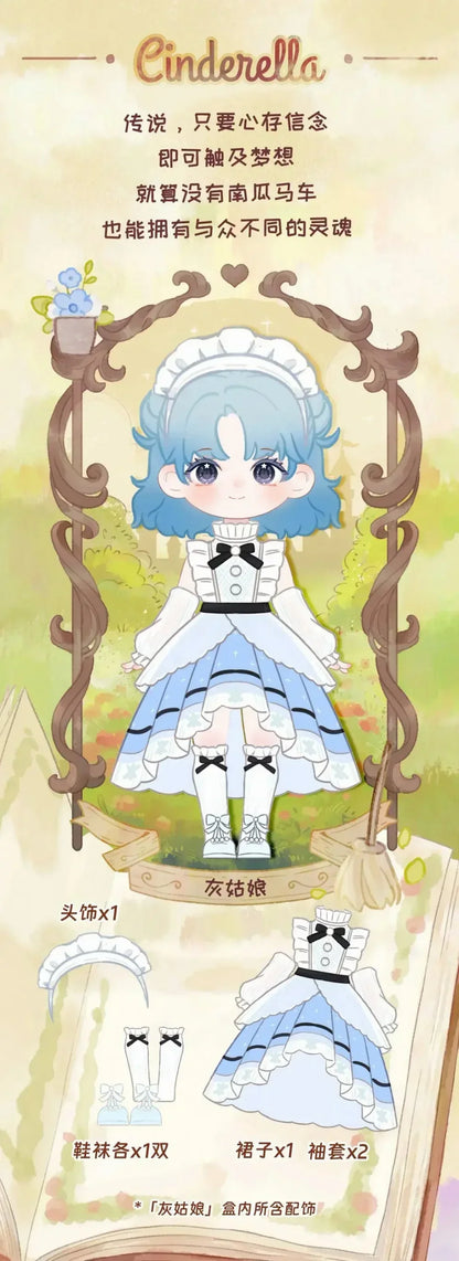 Liroro Fairy Tale House Series Ob11 1/12 BJD Action Anime Figures Toys figure Dolls Gift Toys