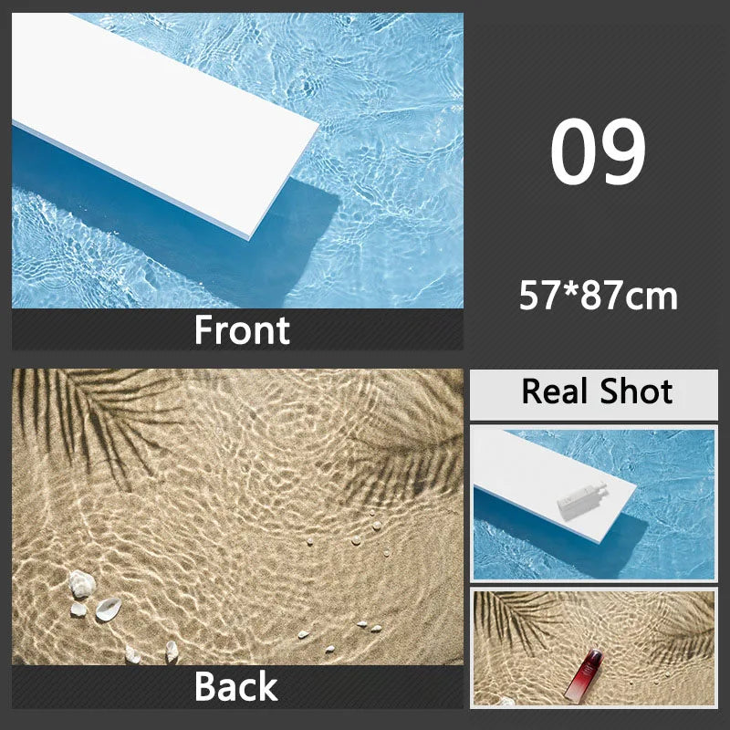 3D Double Sided Photography Backdrops 57*87cm Photos Background Props Product Food Photo Decoration Accessories Wallpaper