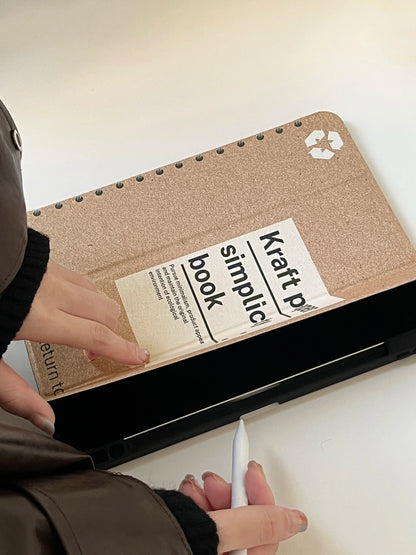 Cute notebook For iPad Case 2024 Air 11 13 M2 Pro 11 12.9 13 Case 10.2 7/8/9/10 10th Gen Cover 10.5/9.7 inch Air 3 4 5 10.9 Case