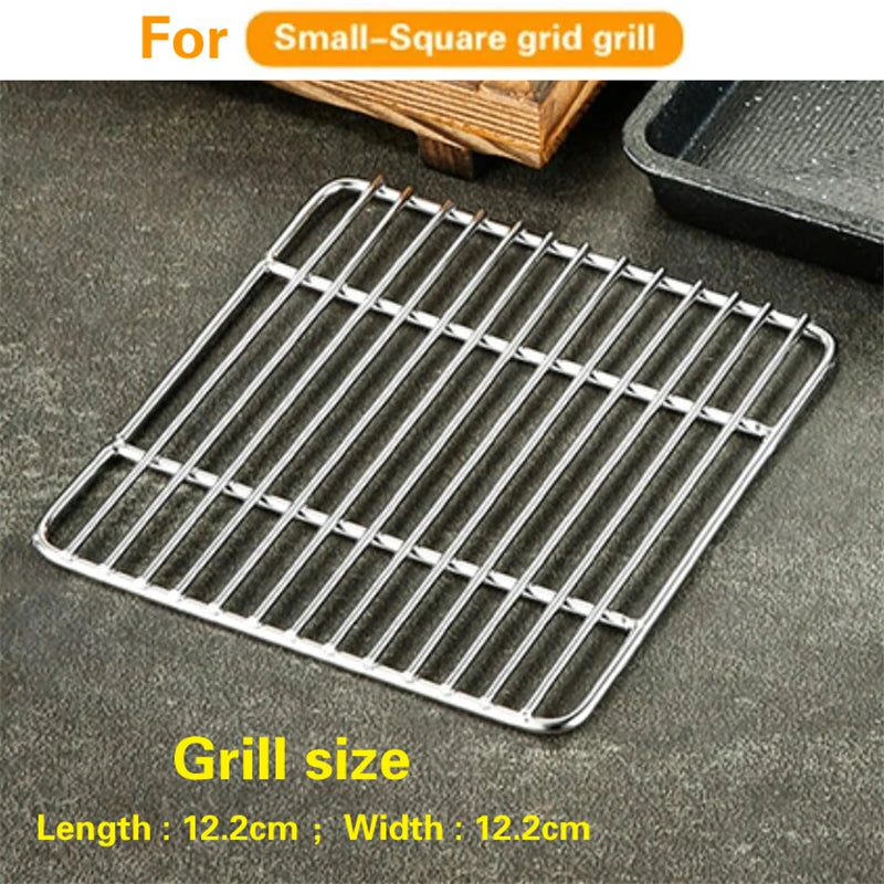 Aluminum alloy tea cooker Small oven Korean style cast iron barbecue dish portable grill korean bbq Japanese charcoal grill