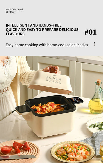 Vollautomatischer Wok-Roboter für Zuhause – keine Aufsicht erforderlich – Drehender und wendender Wok-Roboter