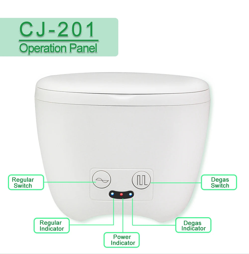 Ultrasonic Cleaner for Denture Tooth Jewlery Watch Teeth Ultra Sonic Retainer Cleaner Ultrasonic Bath UV Tina Ultrasonica Dental