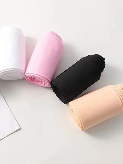 4pcs Summer Kids Pantyhose for Girls Fashion Solid Color Series Ballet Tights for Girls Soft Thin Breathable Leggings Stocking