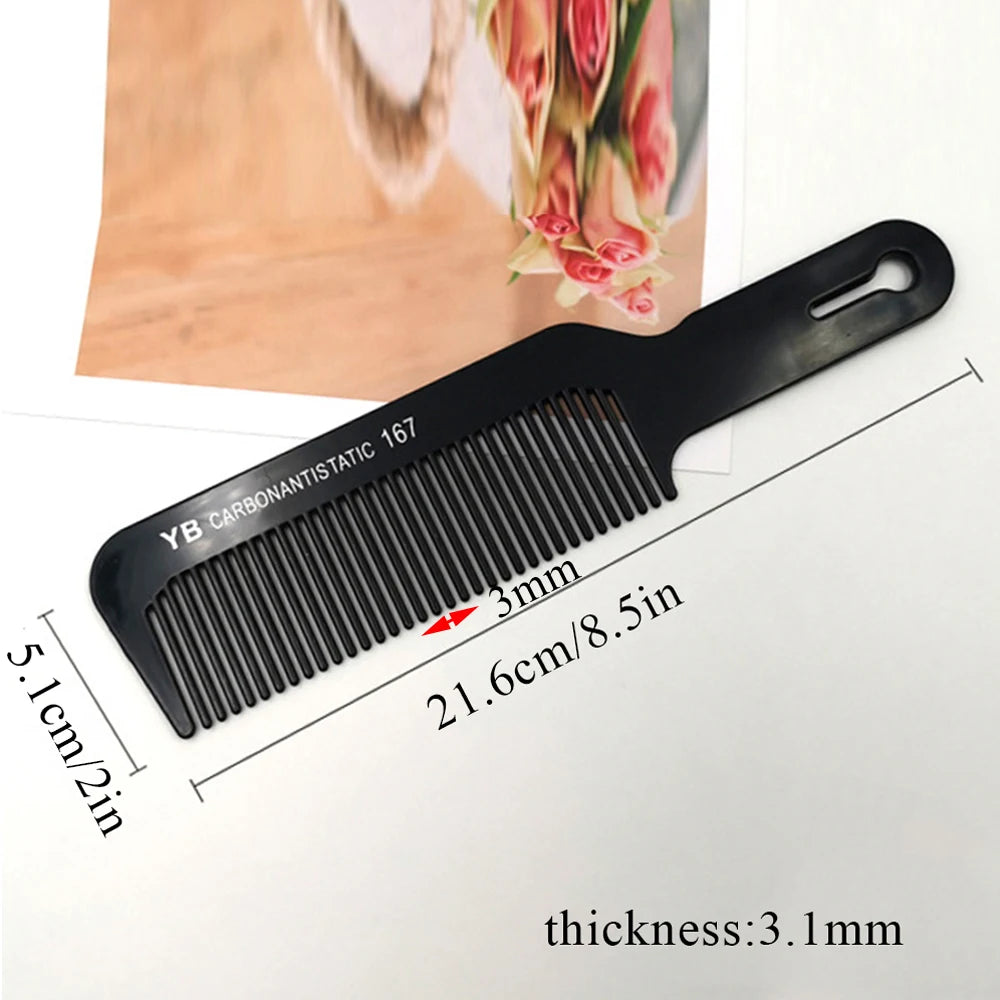 1 Pcs Black Combs For Hairdresser High Quality Hair Cutting Trimming Comb Professional Hair Comb Barber Hairdressing Tools