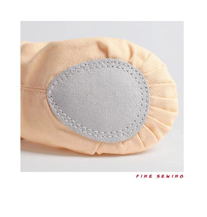 Women Ballet Shoes Canvas Girls Dance Slippers Split Sole Gymnastics Yoga Dancing Shoes Children Adult Ballerina Shoes