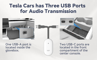 T1-테슬라 Car Karaoke Microphone, 테슬라 Rechargeable Caraoke Mic with USB-A & USB-C Receiver, Plug to Use，No Need Pair