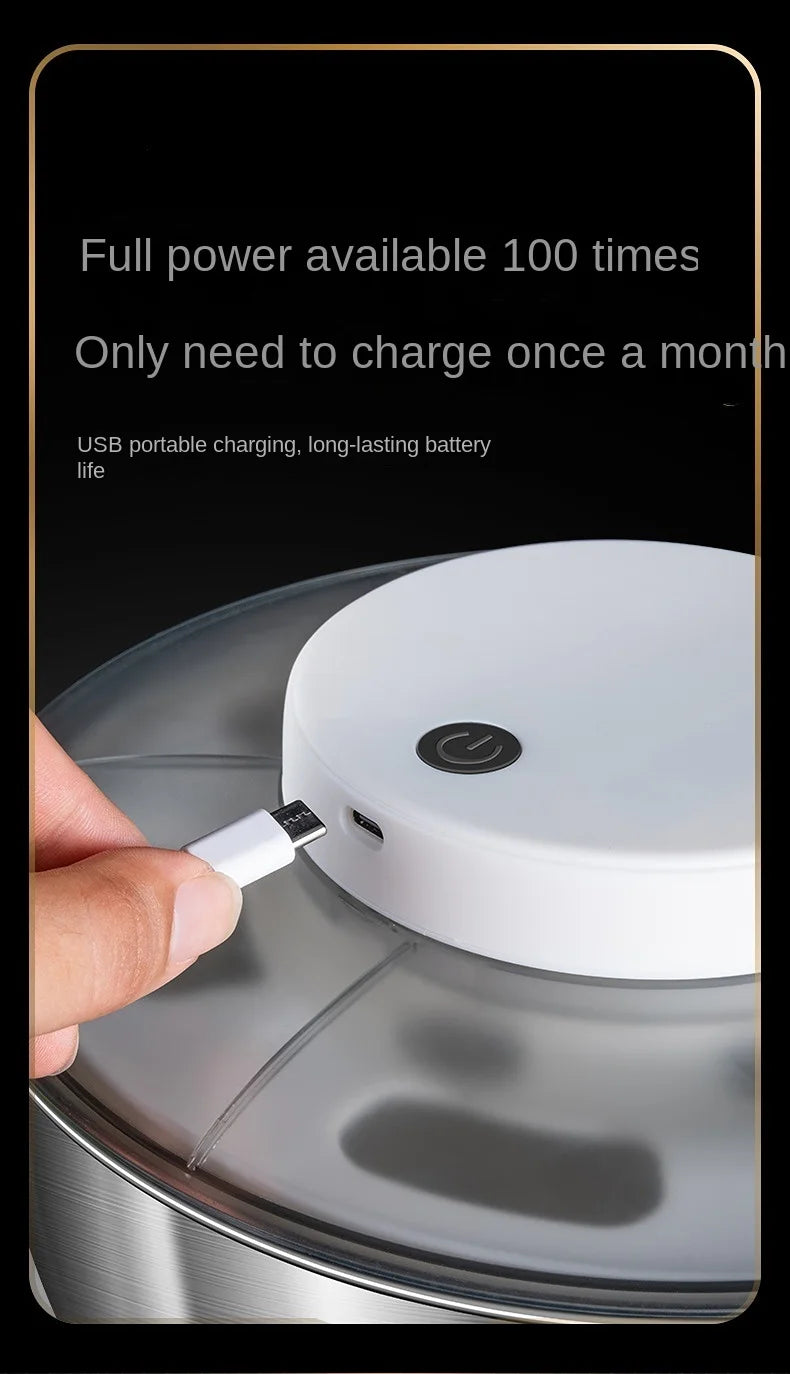 Stainless steel Vegetable Dehydrator Electric Cleanse Dryer Strainer Fruit and Vegetable Dry Wet Separation Dehydrator Kitchen
