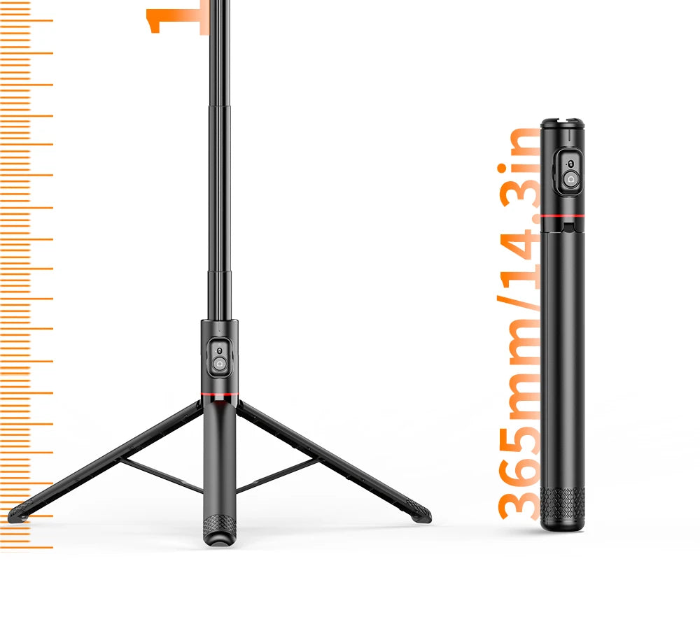 Wireless Selfie Stick Tripod for Smartphone, Aluminum Alloy 72 inch Selfie Stick Portable for iPhone 13 14 pro max Android Phone
