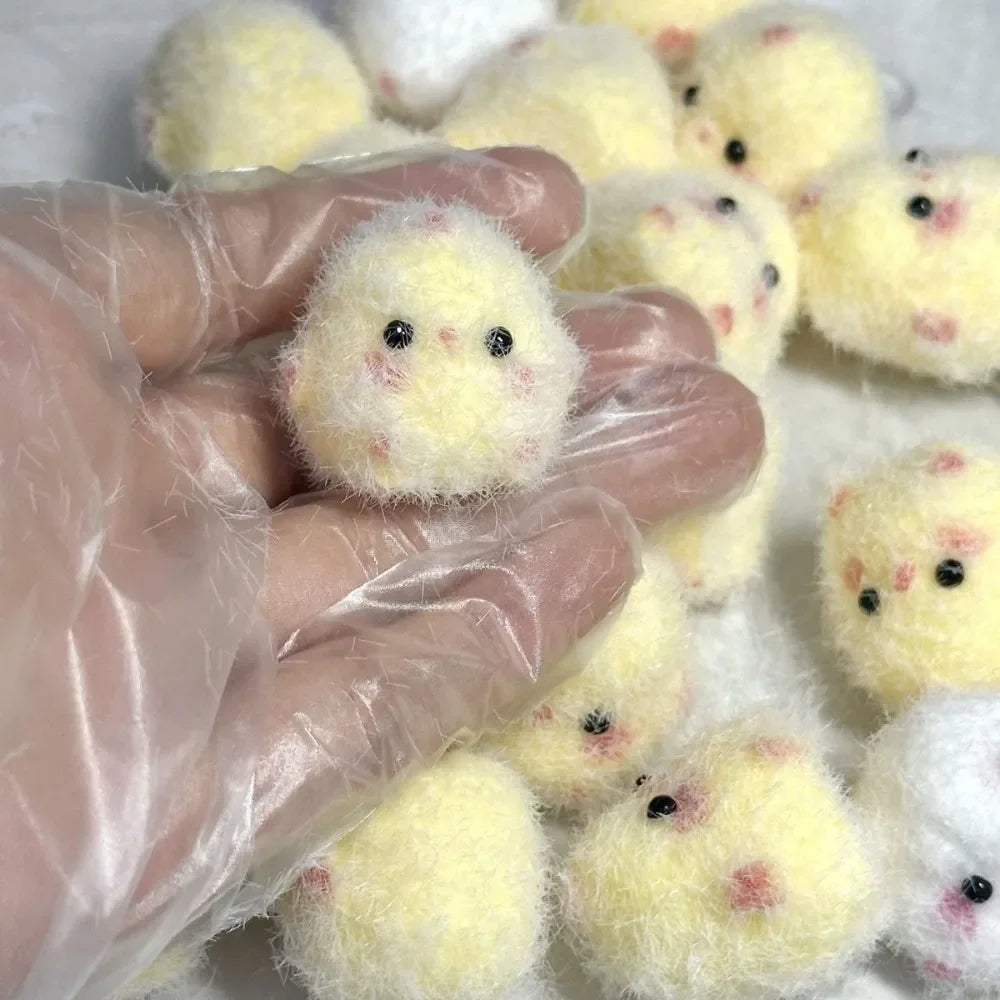Squishy Cute Chick Squeeze Stress Relief Toy Soft Mochi Toy Cartoon Slow Rebound Decompression Fidget Toys for Kids Gifts
