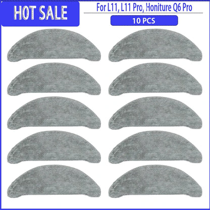 Hauptseitenbürste, Filter, Wischmopp, Staubbeutel für Imou L11 / L11 Pro / Honiture Q6 Pro / Laresar L6 Pro / Airrobo T10+ / Arnagar S8 Pro Ersatzteile