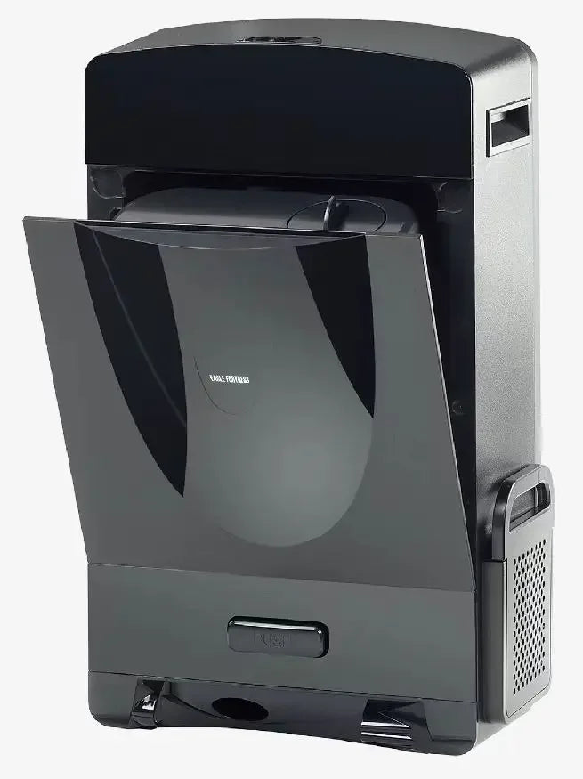 Professional Hair Salon Vacuum Trash Can - 5L Capacity Hair Suction Waste Bin