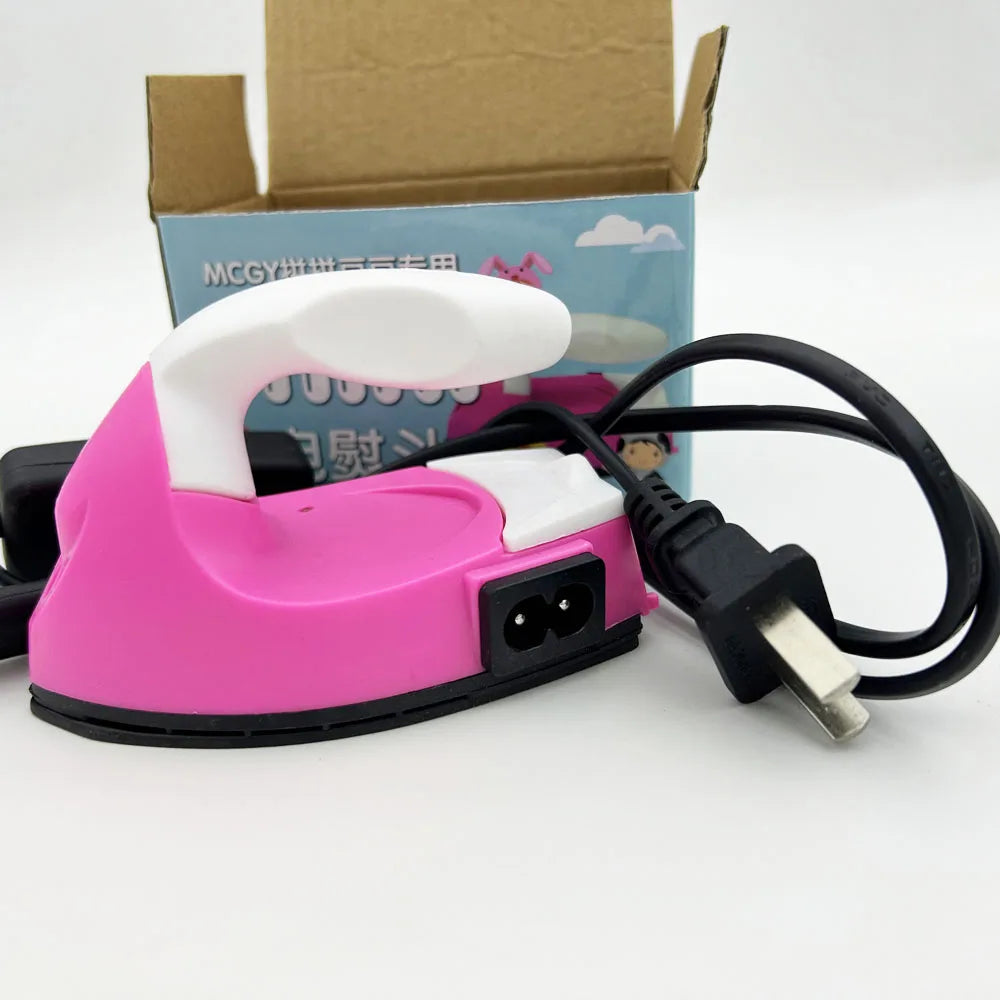 Mini-Eisen-Werkzeug für DIY-Bastelarbeiten (EU/USA) zum Aufbügeln von Perlen, Spezialwerkzeug für kreative Hama-Perlen, 3D-Puzzles aus Eisen.