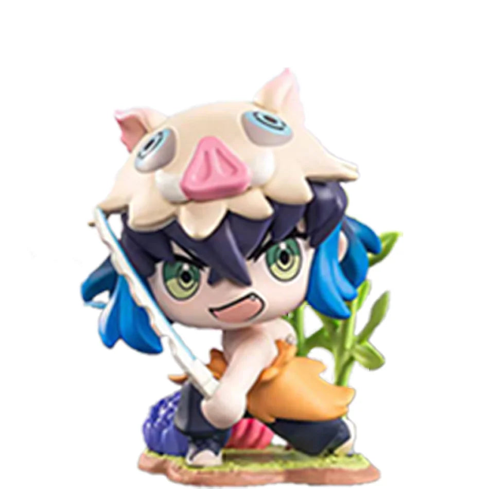 Demon Slayer Tanjiro Kamado & Nezuko Collectible Figure Blind Box - Official Bandai PVC Statue