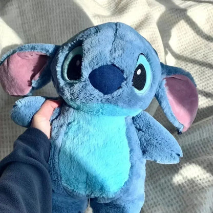 Aoger Disney Anime Hobby Stitch Winter Extra Large Plush Hot Water Bottle Women's Home Water Filling Hand Warmer Girlfriend Gift
