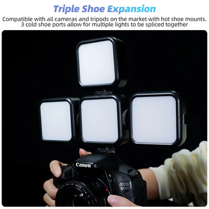 Fonken New LED Selfie Light for iPhone Samsung iPad Mobile Phone Laptop Clip Ring Flash Fill Light Photo Video Photography Lamp