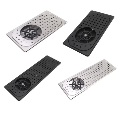 Built-in Cup Washer Stainless Steel Glass Cleaning Rinser High Pressure Cup Washer With Drain Drip Tray Hose For Bar Coffee Shop