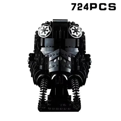Moc Space Wars Helmet Stormtrooper Vader Fighter Building Blocks 75351 Model Bricks Toys For Kids Birthday Xmas Gifts Home Decor