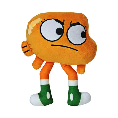 Cute World Of Gumball Darwin Plush Doll Cartoon Banana Joe Anais Richard Nicole Plushie Kawaii Soft Decor Pillow Toy Kids Gift
