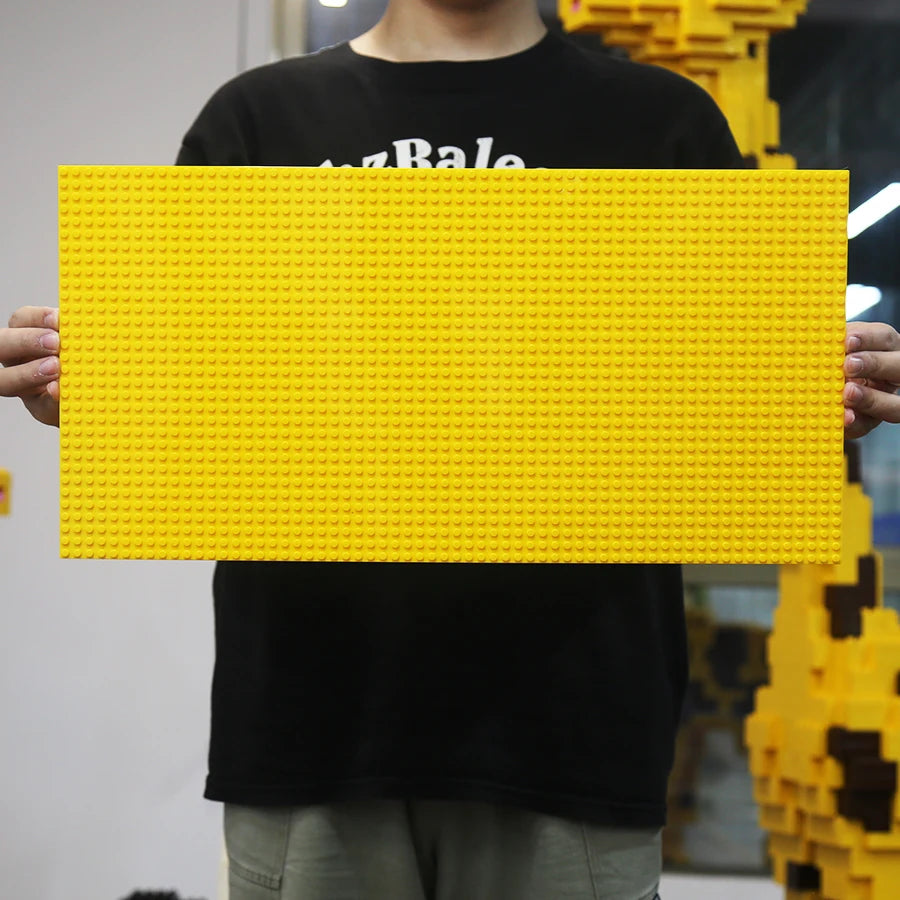 1pcs32 * 64 holes single layer classic block base plate, DIY assembly block wall compatible brand toys Birthday gift gift