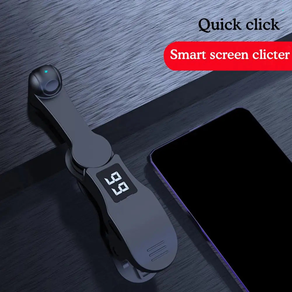 Auto Screen Clicker for Phone App Mini Simulated Finger Phone Clicking Clicker Clip-on Video Live Liker Game Screen Touch Device