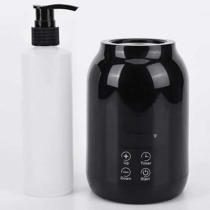 Massage Oil Warmer Digital Lotion Cream Heater LED Display Lotion Warmer Massage Oil Heater 2 Heat Modes Fast Heat Lotion Warmer