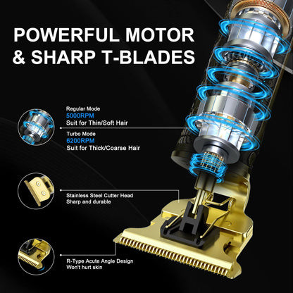 Sejoy Professional Hair Clippers Cordless Electric Hair Trimmer Shaving Machine Cool Design Cutting Barber Beard