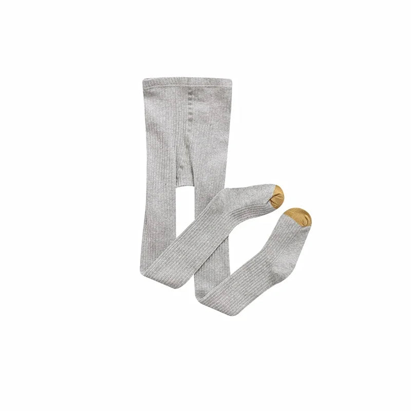 Girls Cotton Tights - Warm Winter Pantyhose for Kids Ages 1-8 Years | Premium Baby Stockings