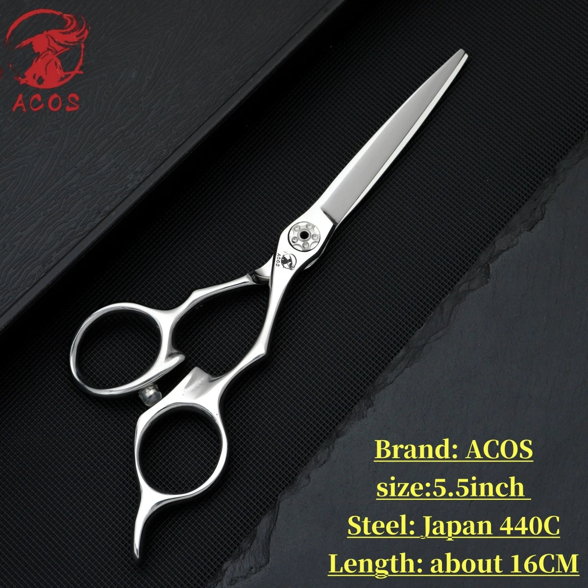 MSHUIGU professional barber Small size scissors 440C 5-5.5-6inch Multifunctional thinning shears Salon Tool Accessories