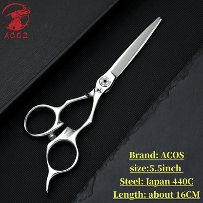 MSHUIGU professional barber Small size scissors 440C 5-5.5-6inch Multifunctional thinning shears Salon Tool Accessories