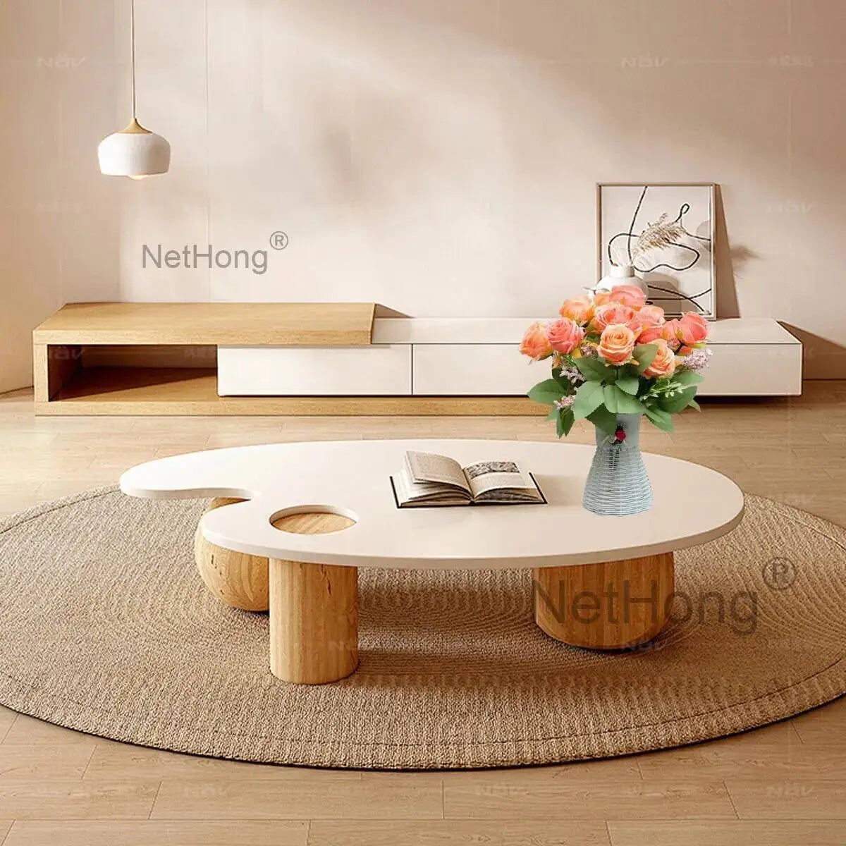 Artificial Flowers Fake Plants Plastic UV Resistant Home In/Outdoor Garden Decor