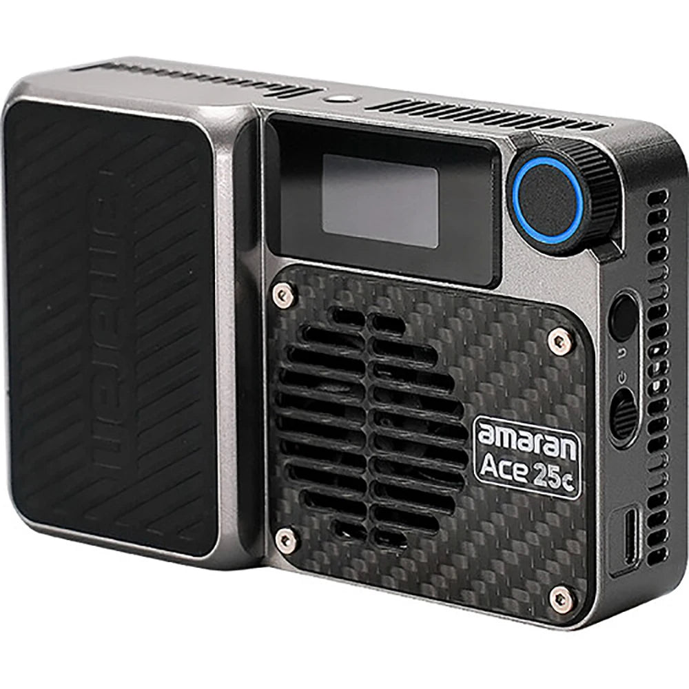 amaran Ace 25c Pocket RGBWW LED Light Full-Color Mini Video Light 2300K-10000K 4500mAh Battery with PD Fast Charging for TikTok