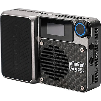 amaran Ace 25c Pocket RGBWW LED Light Full-Color Mini Video Light 2300K-10000K 4500mAh Battery with PD Fast Charging for TikTok