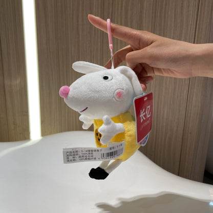 100% Genuine Peppa Pig Evy dinosaur Teddy Bear Peppa George Evie Plush Toy Boy Girl Birthday Gift Toys Christmas Stuffed Doll