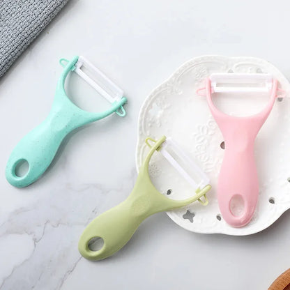 Ceramic Fruit Peeler Kitchen Multi-Function Planer Household Potato Peele Cucumber Carrot Grater