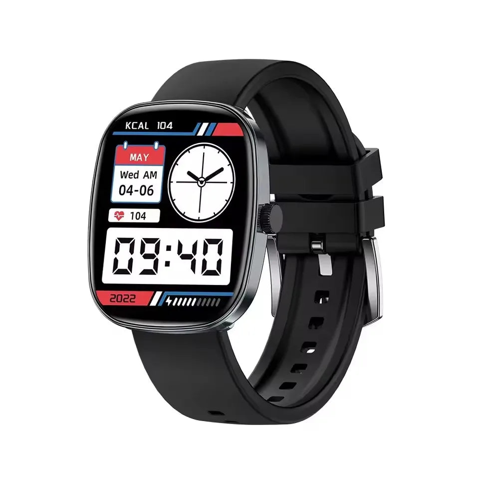 New Smart Watch Android IOS Phone 1.44 Inch Color Screen Bluetooth Call Blood Oxygen/Pressure Monitoring Smart Watch Women Men