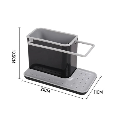 Kitchen Sponge Cloth Holder Sink Caddy Organiser