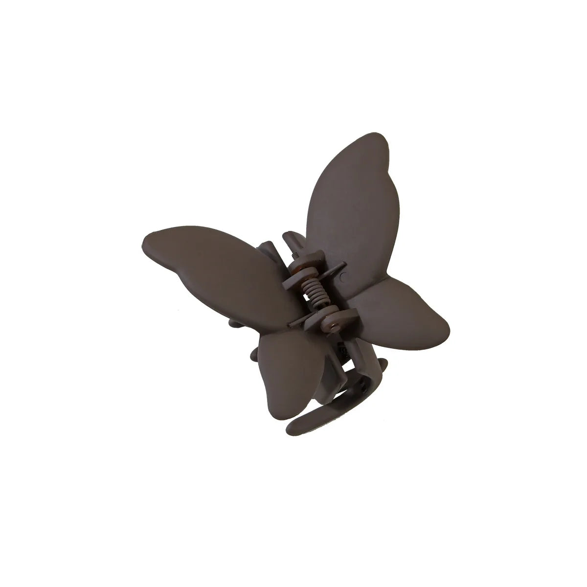 Matte Butterfly Hair Claw Solid Simple Ponytail Holders Barrettes Sweet Fairy Hair Clip Elegant Hairpin Claw Styling Accessories