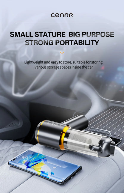 CENRR 2025 NEW Car Vacuum Cleaner  Powerful Mini 998000PA Portable Vacuum Cleaner for Home Appliance Handheld Blower Car Cleaner
