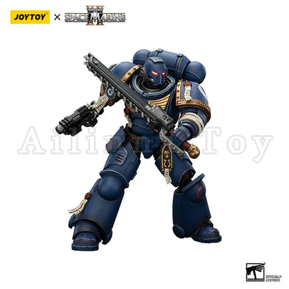 JOYTOY 1/18 Actionfigur 40K Ultramarines Lieutenant Titus Sergeant Gadriel Brother Chairon – Sammleredition